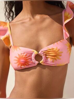Farm Rio x Anthropologie Sun Swim Bikini Top